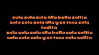 JHONNY D  ELLA BAILA SOLA LYRIC [upl. by Niatsirt]