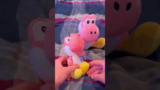 NSMBWii Pink Yoshi Mario Plush Unboxing shorts mariowonder marioplush unboxing plush wii [upl. by Lareine276]