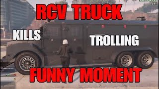 GTA 5 RCV Truck Trolling Funny moments compilation85 [upl. by Trotter]