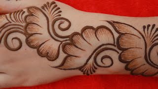 henna design mehndi  mehndi ka design  best mehndi for back hand  amazing henna design [upl. by Older289]