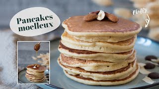 RECETTE  Pancakes moelleux et faciles à faire [upl. by Tecla234]