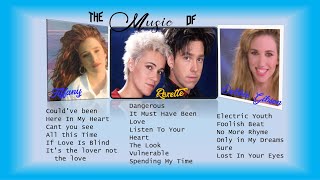 the songs of debbie gibson tiffany and roxette [upl. by Auqenet749]