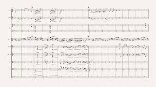 George Enescu  Cantabile et Presto for Flute amp Orchestra Full Score [upl. by Nnyrat]