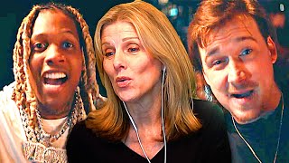 Mom Reacts to Lil Durk  Broadway Girls feat Morgan Wallen  Official Music Video [upl. by Aikemot283]