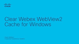 Clear WebView2 Cache for Windows [upl. by Caldwell]