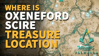 Oxenefordscire Hoard Map Treasure Location Assassins Creed Valhalla [upl. by Hpejsoj]