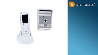 Smartwares VD40W Remote Video Doorphone  EN [upl. by Ahsram]