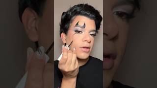 Maquillajes de Halloween fácil y rápidos de hacer 🎃🖤 makeup beauty tutorial halloween [upl. by Mairym396]