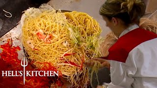 The Worst Pasta Moments On Hells Kitchen [upl. by Nnylaj414]