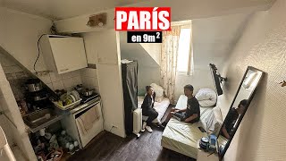 La cruda realidad de vivir en los MICRO APARTAMENTOS de París 🇫🇷 [upl. by Wilkie530]