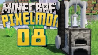 AUTOMATED POKEBALL CRAFTING  Minecraft Pixelmon Public Server  Episode 8 [upl. by Gavan]