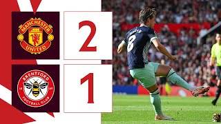 Manchester United 2 Brentford 1  Extended Premier League Highlights [upl. by Dnalyar494]