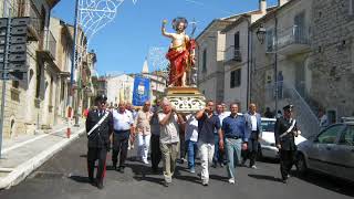 Processione del Santo Patrono 2017  San Giovanni in Galdo [upl. by Ayhtak]