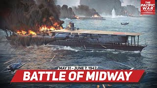 Battle of Midway  Pacific War 28 Animated Historical DOCUMENTARY [upl. by Anawit298]