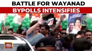 Priyanka Gandhi Launches Campaign In Wayanad Pledges To Fight For Rehabilitation Package [upl. by Yaniv]