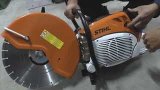 STIHL TS 800 Przecinarka do betonu stali asfaltu [upl. by Neelloc]