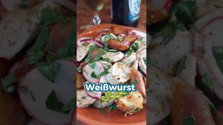 Weißwurst Salat 🤩👍🏼 Weißwurstsalat Weißwurst Salat Rezepte fyp bayern food brezel [upl. by Jelena]