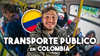 Así es el TRANSPORTE PÚBLICO en BOGOTÁ COLOMBIA 🇨🇴 [upl. by Brewer427]