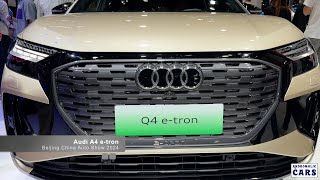 Audi Q4 etron  20242025 Model  indepth Walkaround  Exterior Interior  Car Review [upl. by Animar]