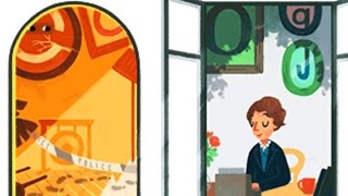 Dame Ngaio Marsh Google Doodle Animated HD [upl. by Seligmann]