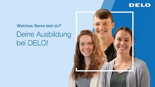 Welches Genie bist du Deine Ausbildung bei DELO [upl. by Fanchette]