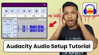 Audacity audio setup tutorial  audacity audio recording settings  audacity audio settings [upl. by Cherry953]