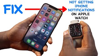 How to Fix not Getting Notifications on Apple Watch [upl. by Aehtna]