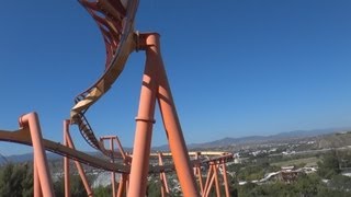 Tatsu OnRide Six Flags Magic Mountain [upl. by Sakhuja389]