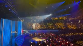 fancam Audience reaction to BTS performance Butter Grammy 2022 bts grammy army butter btsarmy [upl. by Darsie]