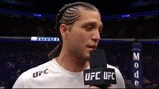 UFC 222 Brian Ortega Octagon Interview [upl. by Gregoor]