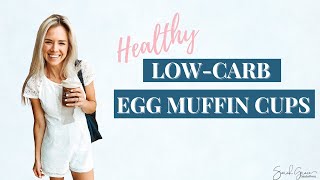 Healthy LowCarb Egg Muffin Cups [upl. by Aifas]