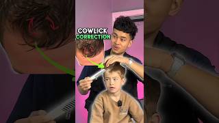 Kid Cowlick Burst Fade Haircut 👶🏻💈By Melbourne Barber [upl. by Dayna]