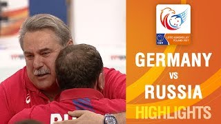 Highlights of a great Final  Germany vs Russia  LOTTO EUROVOLLEY POLAND 2017 [upl. by Omiseno]