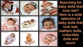 Life Like Baby Dolls Realistic Baby Dolls that Look Real [upl. by Whitney]