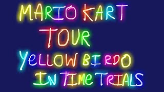 Mario Kart Tour Yellow Birdo in Time Trials [upl. by Htebasile924]