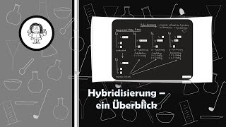 Hybridisierung  ein Überblick sp3 sp2 sp hybridisiertes Kohlenstoffatom [upl. by Inafit]