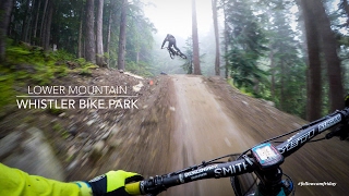 Mountain Biking the lower Whistler Bike Park [upl. by Ringsmuth943]