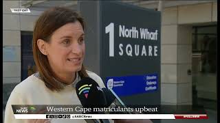 Matric exams  Western Cape matriculants upbeat [upl. by Laamaj775]