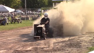 WILD Vtwin power 1250lb super stock tractor pull Shelburne [upl. by Mcconnell543]