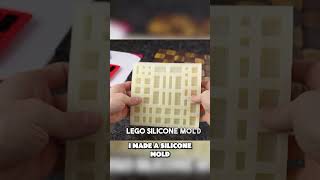 Making Lego Gummy bricks 😮 lego diy [upl. by Siuraj]