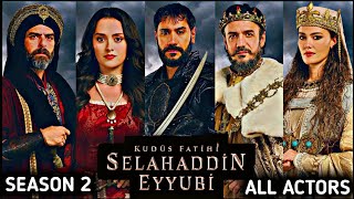 Selahaddin Eyyubi Season 2 New Actors and Characters  Salahuddin Ayyubi Cast [upl. by Atteynot]