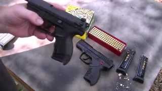 Walther P22 vs Ruger SR22 [upl. by Arenat]