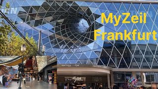 Visiting MyZeil Shopping Centre in Frankfurt Germany [upl. by Margherita]