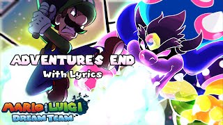 Adventures End WITH LYRICS CHANNEL ANNIVERSARY SPECIAL  Mario amp Luigi Dream Team Cover [upl. by Kolnick91]