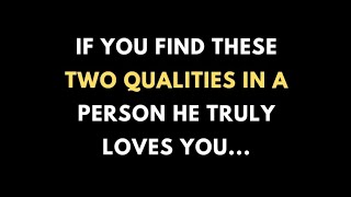 If you find these two qualities in a person Psychology facts [upl. by Amadus]