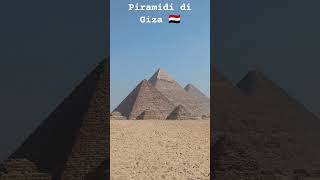 INCREDIBILI PIRAMIDI di Giza Egitto travel egypt 🇪🇬 [upl. by Starlene]