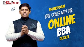 Why Online BBA Degrees Shine in KLU [upl. by Ocirrej759]