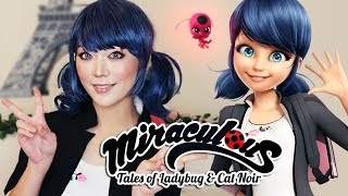 MARINETTE 🐞 Cosplay Makeup Tutorial ft Michigopyon Miraculous Ladybug [upl. by Nylarak689]