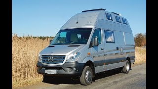 Mercedes camper van conversion from Germany  CS Rondo XL [upl. by Ybor]