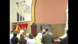 Tridentine Mass Part 2 Gospel Reading Nicene Creed [upl. by Asilam]